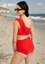 Scarlet One-Shoulder Bikini
