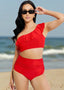 Scarlet One-Shoulder Bikini