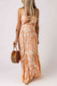 Floral Strapless Dress