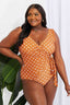 Aria Faux Wrap One-Piece