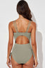 Alona Plunge Neck One-Piece