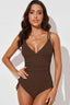 Alona Plunge Neck One-Piece