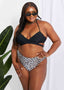 Safari Chic Halter Bikini