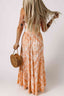 Floral Strapless Dress