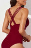 Mesh Plunge One-Piece