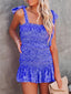 Cali Mini Ruffled Dress