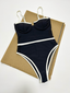 New Women's Sexy Splicing One-Piece Swimsuit