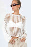 Sheer Long Sleeve Cover-Up